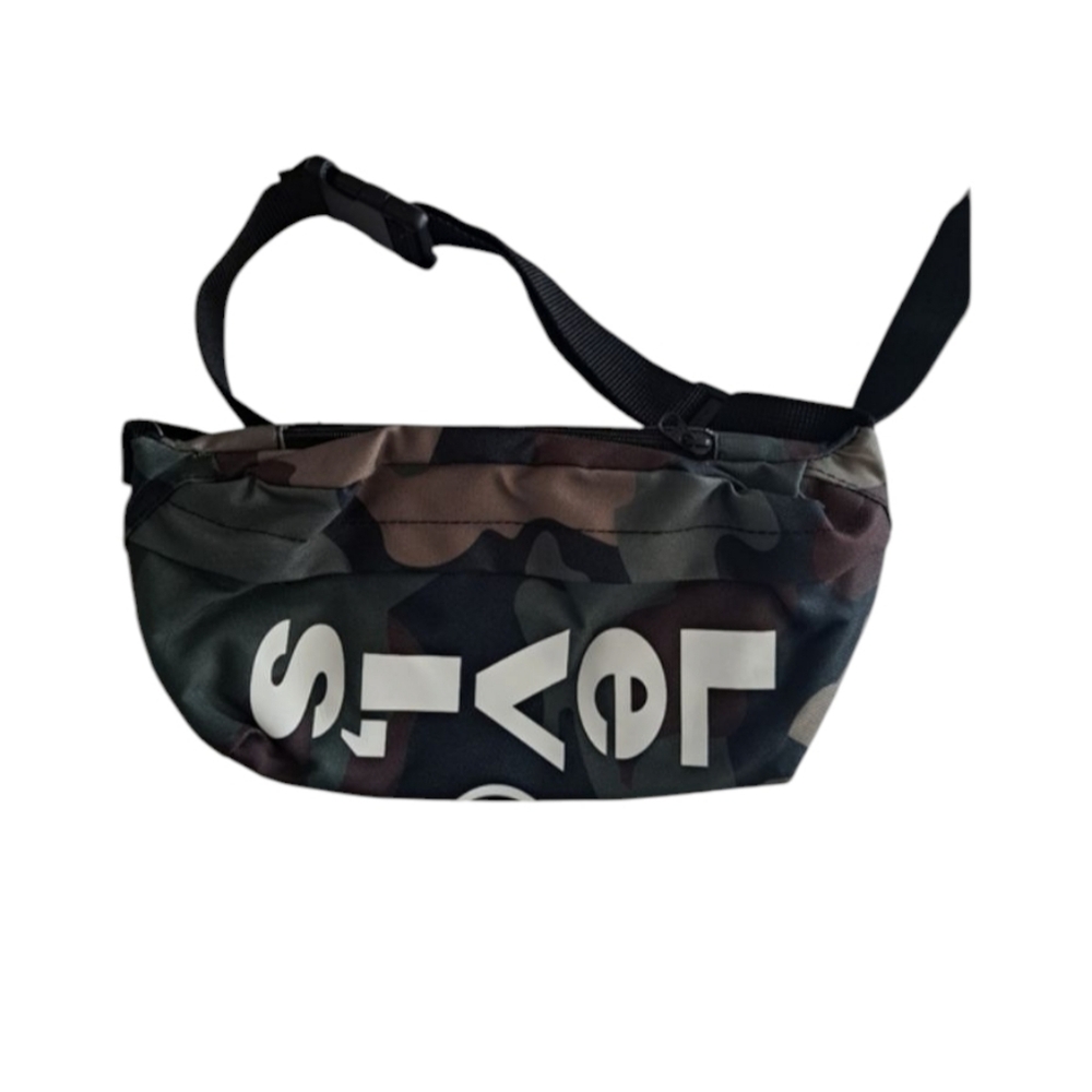 Levi's Fanny Pack Camouflage Green Black Brown Tan Adjustable Strap NWT